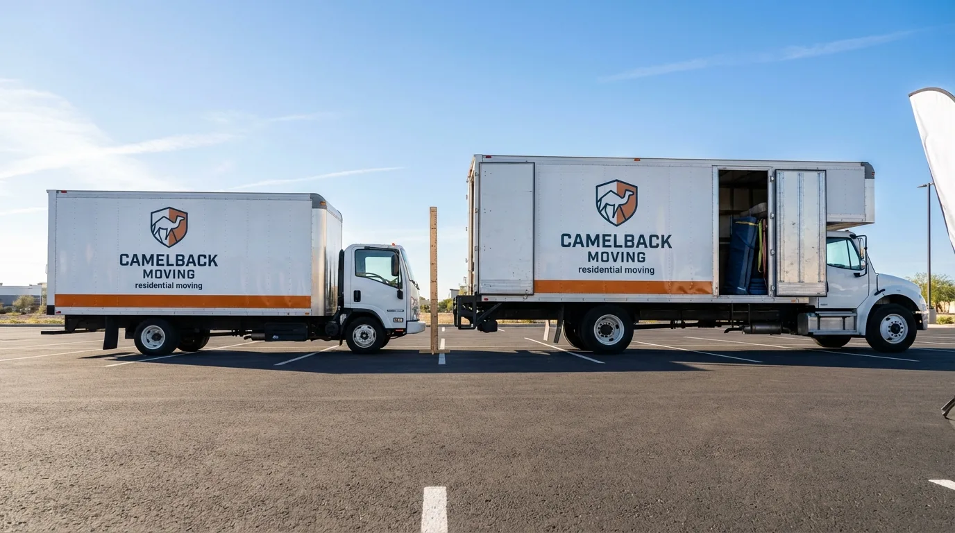 Moving truck size capacity guide in Old Bridge